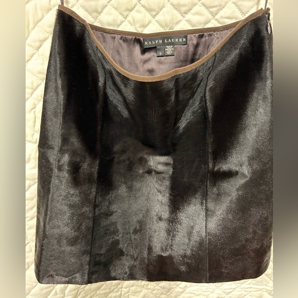 Ralph Lauren Dresses & Skirts - Ralph Lauren Black Label Pony Hair Skirt